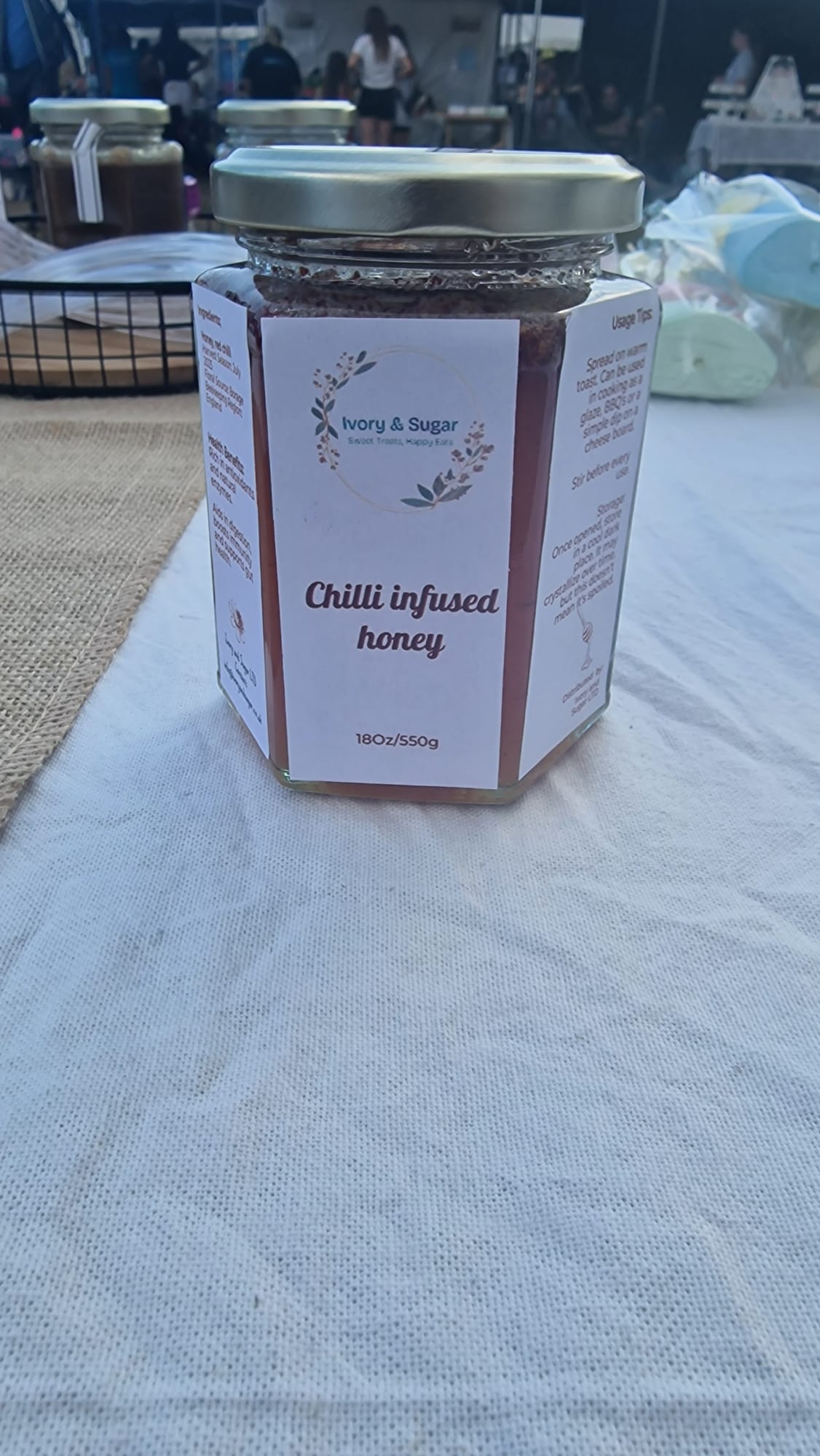 Chilli Infused Honey 500g Jar